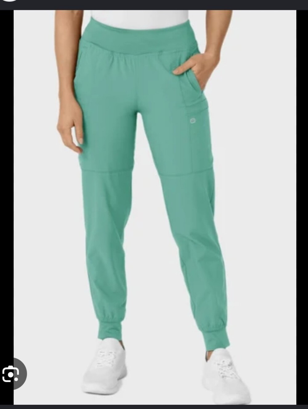 Wink 123 1X Turq Scrub Pant Joggers Regular
